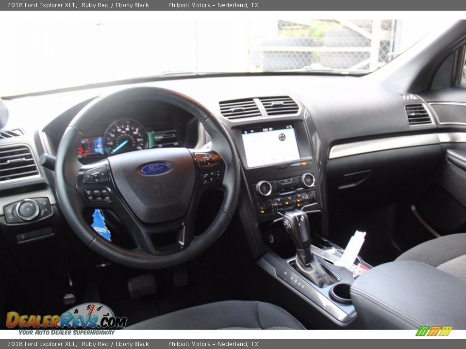 2018 Ford Explorer XLT Ruby Red / Ebony Black Photo #26