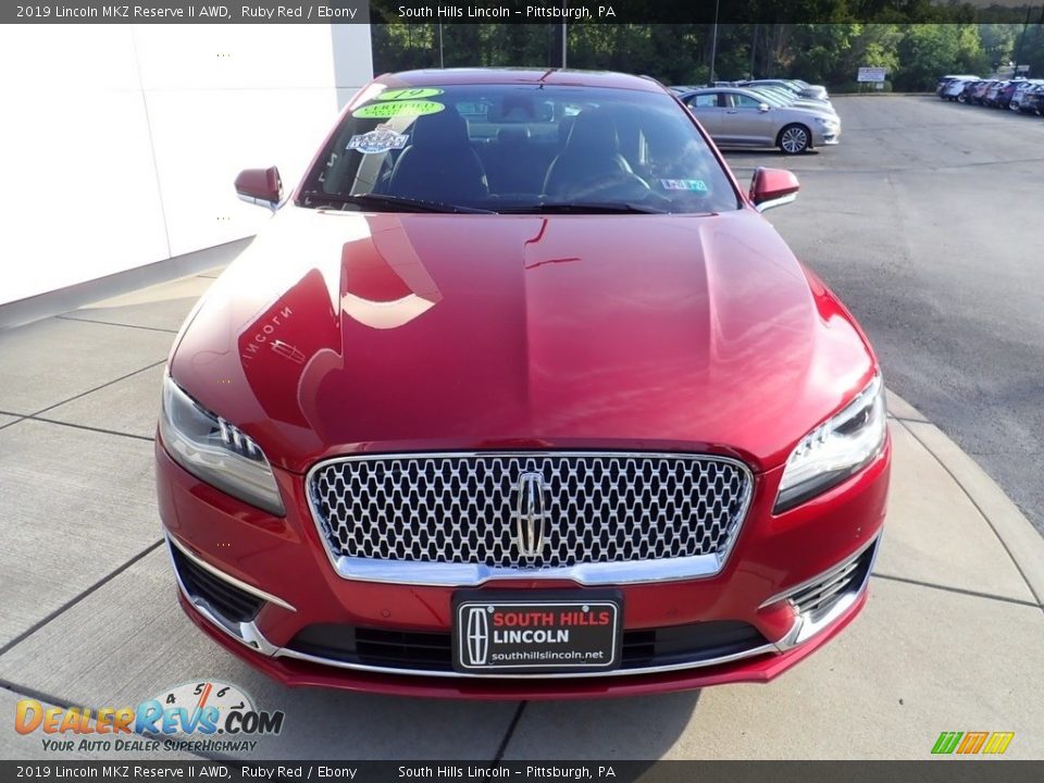 2019 Lincoln MKZ Reserve II AWD Ruby Red / Ebony Photo #8