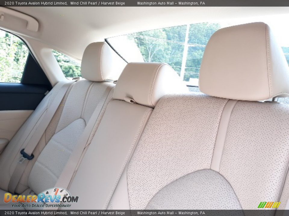 Rear Seat of 2020 Toyota Avalon Hybrid Limited Photo #23