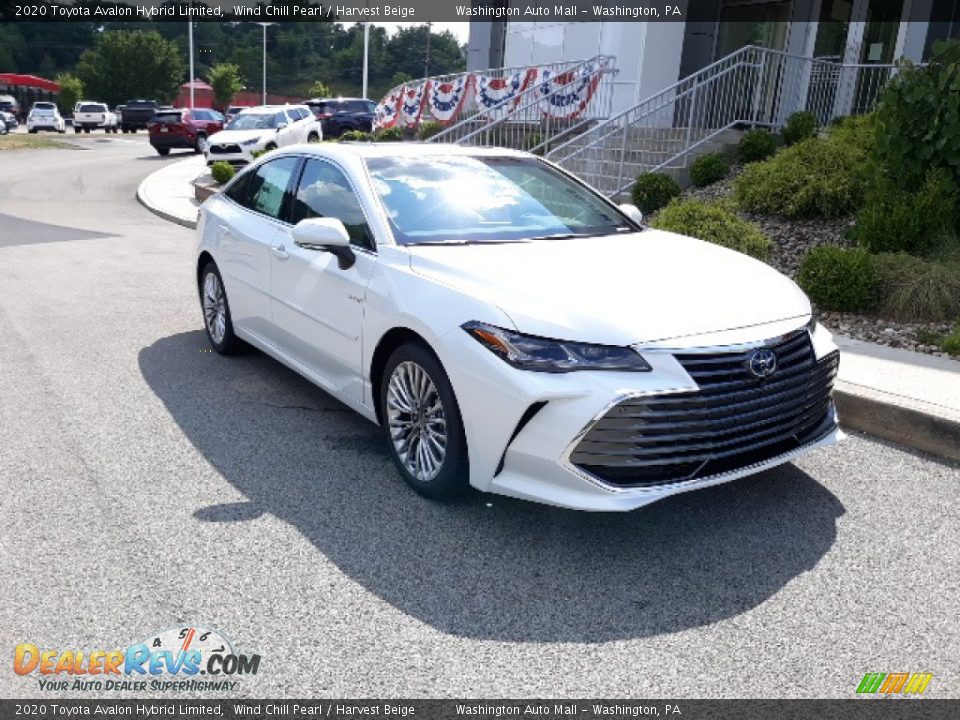 Wind Chill Pearl 2020 Toyota Avalon Hybrid Limited Photo #27