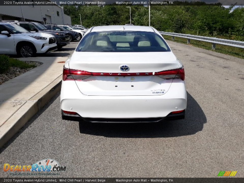 2020 Toyota Avalon Hybrid Limited Wind Chill Pearl / Harvest Beige Photo #30