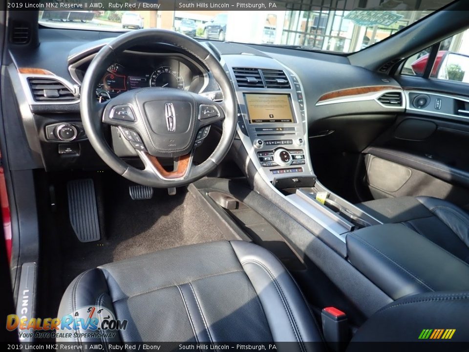 Front Seat of 2019 Lincoln MKZ Reserve II AWD Photo #17