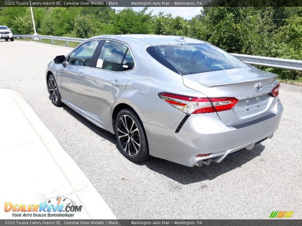 2020 Toyota Camry Hybrid SE Celestial Silver Metallic / Black Photo #2