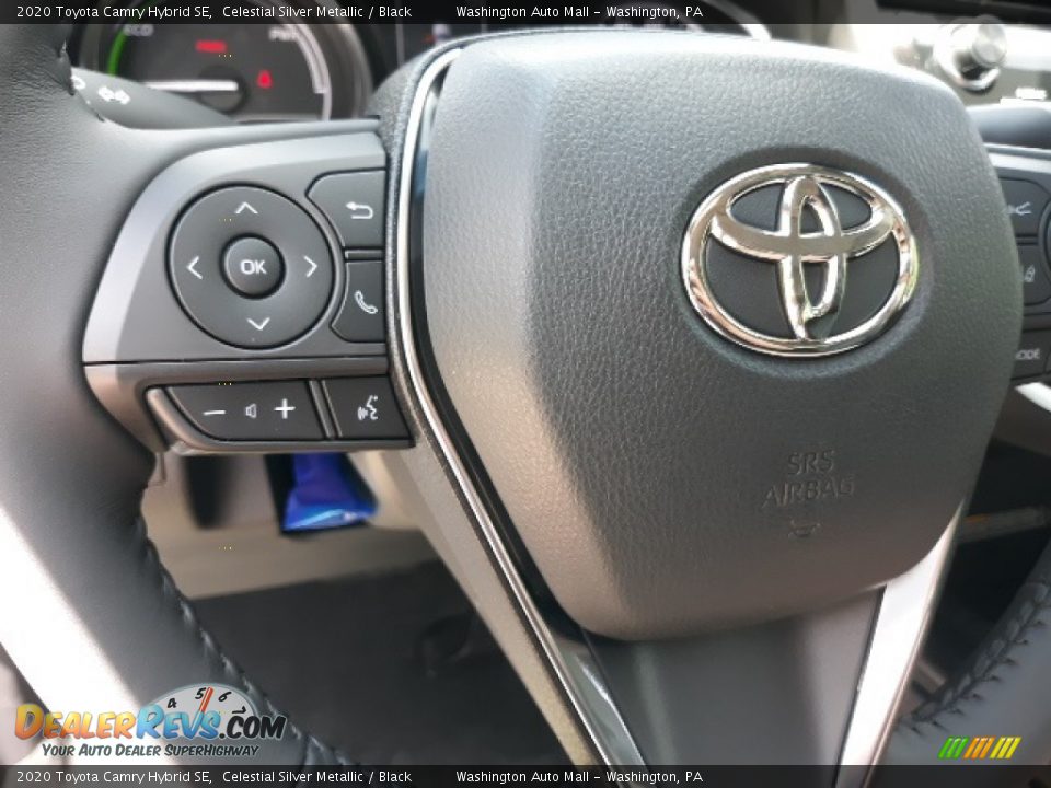 2020 Toyota Camry Hybrid SE Steering Wheel Photo #4