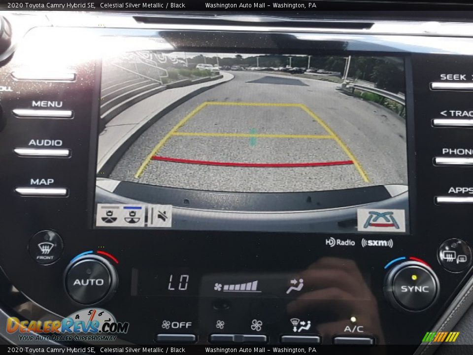 2020 Toyota Camry Hybrid SE Celestial Silver Metallic / Black Photo #10