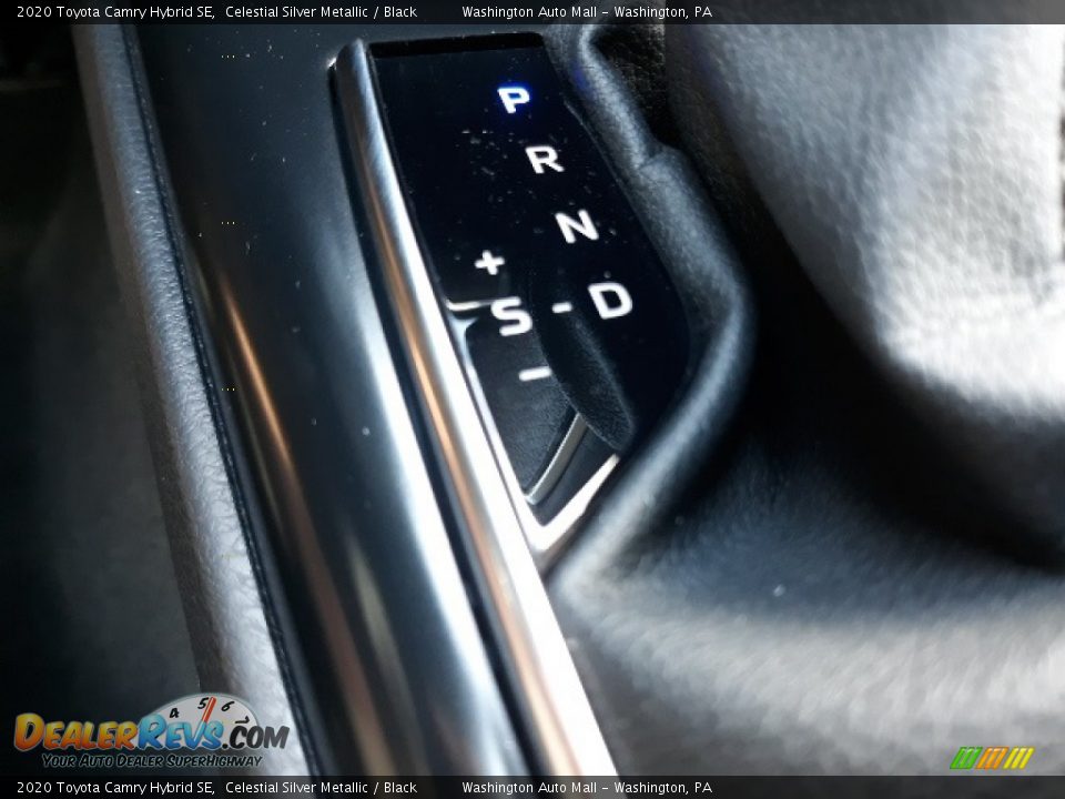 2020 Toyota Camry Hybrid SE Celestial Silver Metallic / Black Photo #12