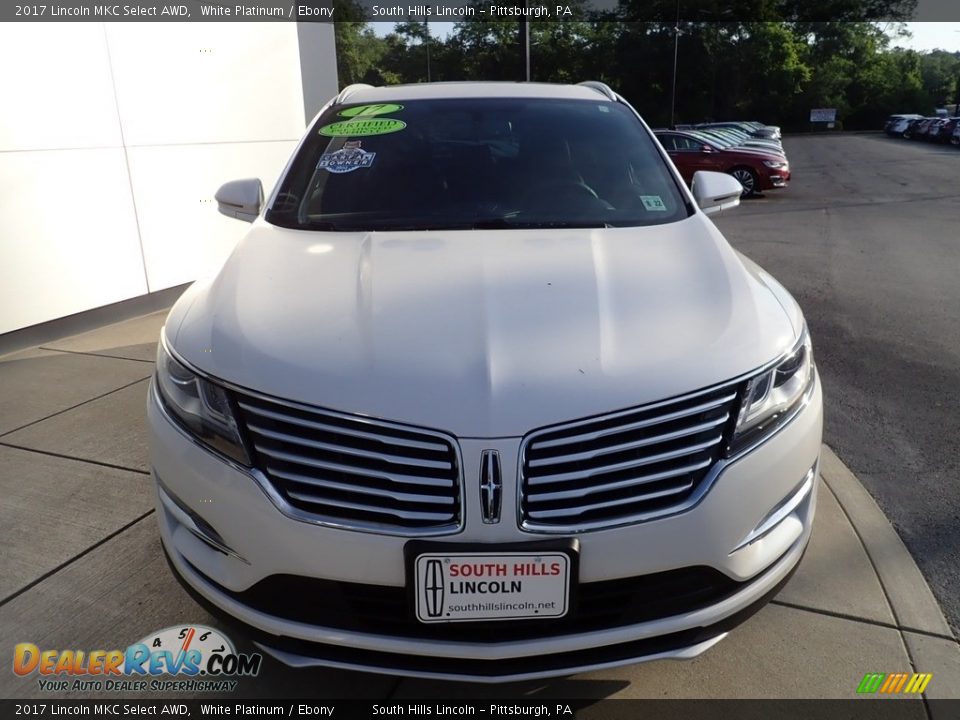 2017 Lincoln MKC Select AWD White Platinum / Ebony Photo #8