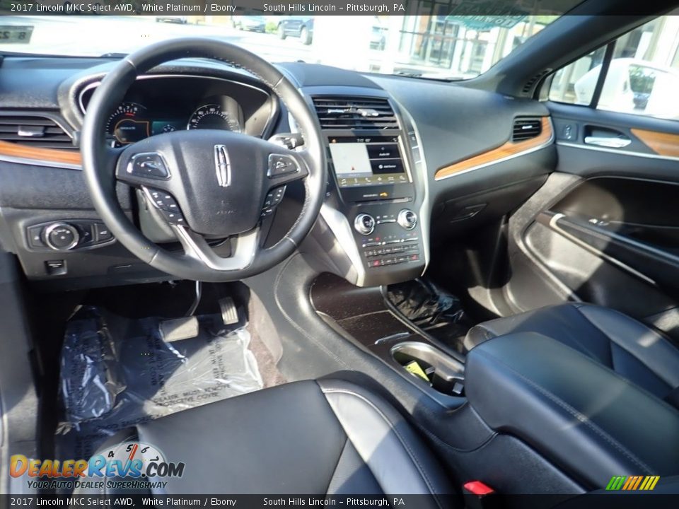 2017 Lincoln MKC Select AWD White Platinum / Ebony Photo #17