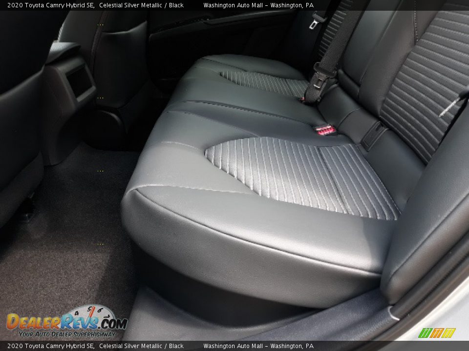 2020 Toyota Camry Hybrid SE Celestial Silver Metallic / Black Photo #24