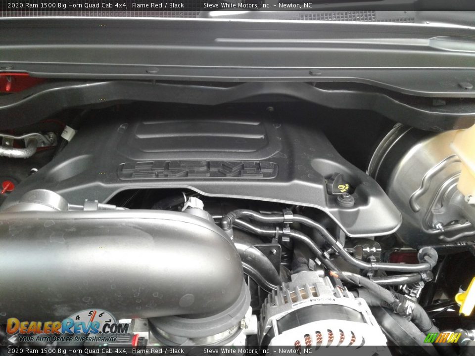 2020 Ram 1500 Big Horn Quad Cab 4x4 Flame Red / Black Photo #11