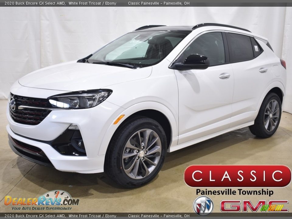 2020 Buick Encore GX Select AWD White Frost Tricoat / Ebony Photo #1