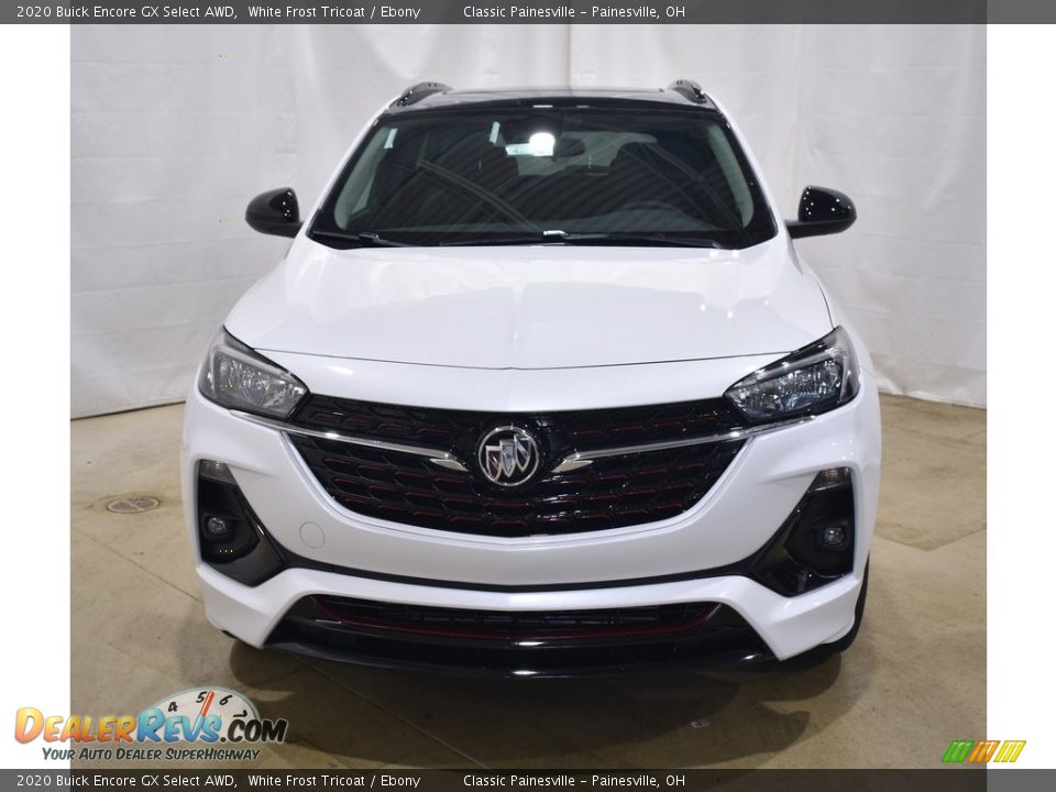 White Frost Tricoat 2020 Buick Encore GX Select AWD Photo #4