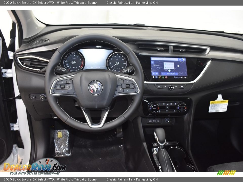 2020 Buick Encore GX Select AWD White Frost Tricoat / Ebony Photo #9