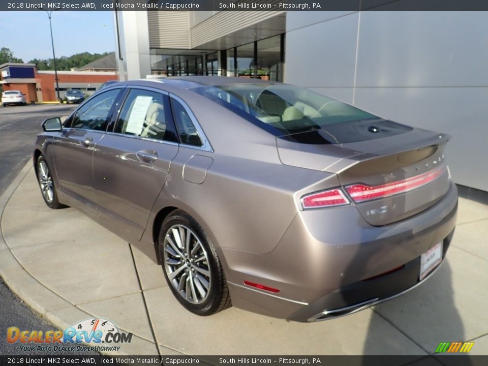 2018 Lincoln MKZ Select AWD Iced Mocha Metallic / Cappuccino Photo #3