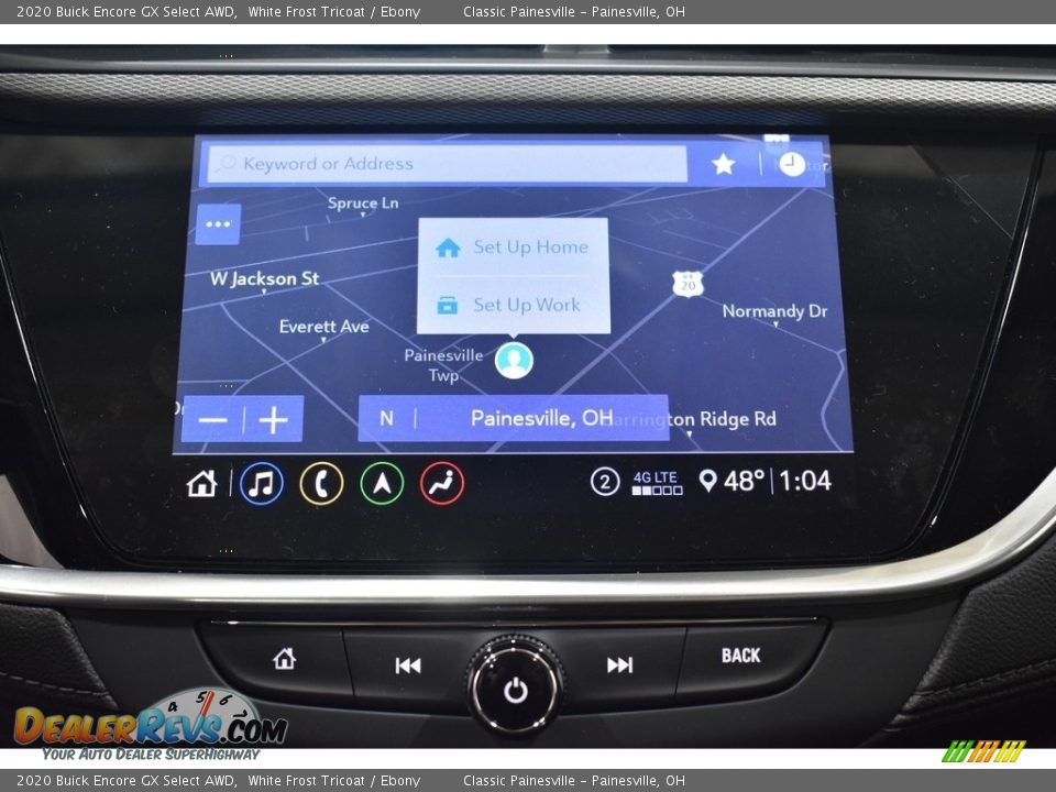 2020 Buick Encore GX Select AWD White Frost Tricoat / Ebony Photo #10