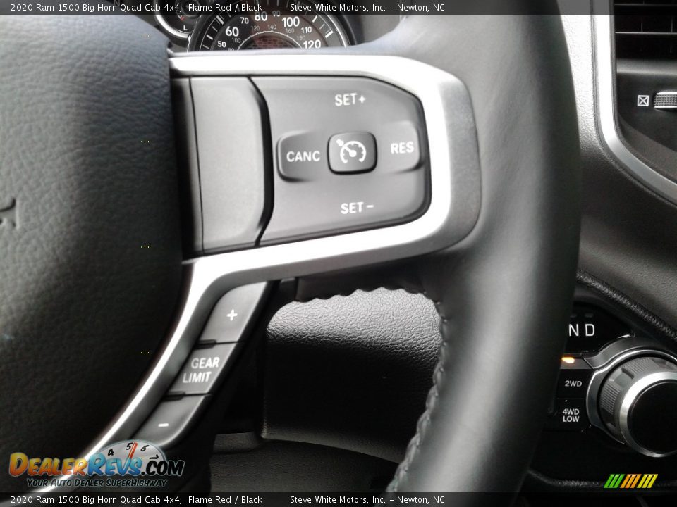 2020 Ram 1500 Big Horn Quad Cab 4x4 Flame Red / Black Photo #21