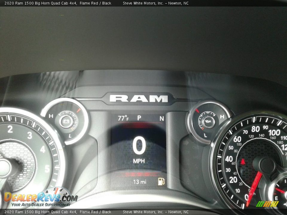 2020 Ram 1500 Big Horn Quad Cab 4x4 Flame Red / Black Photo #22