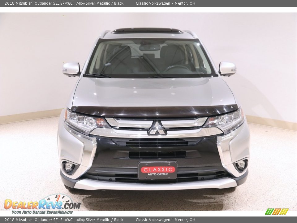 2018 Mitsubishi Outlander SEL S-AWC Alloy Silver Metallic / Black Photo #2