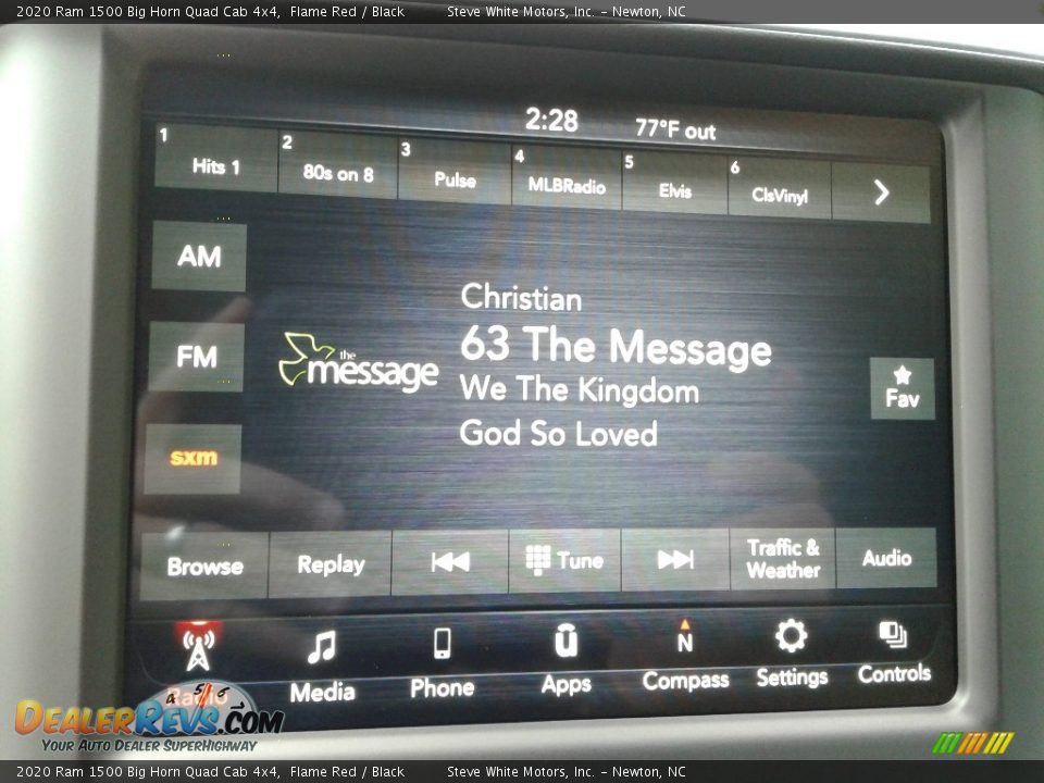 2020 Ram 1500 Big Horn Quad Cab 4x4 Flame Red / Black Photo #24
