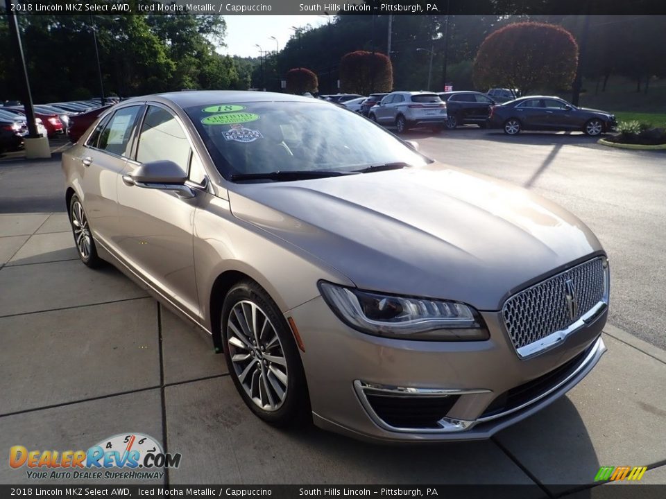Front 3/4 View of 2018 Lincoln MKZ Select AWD Photo #7