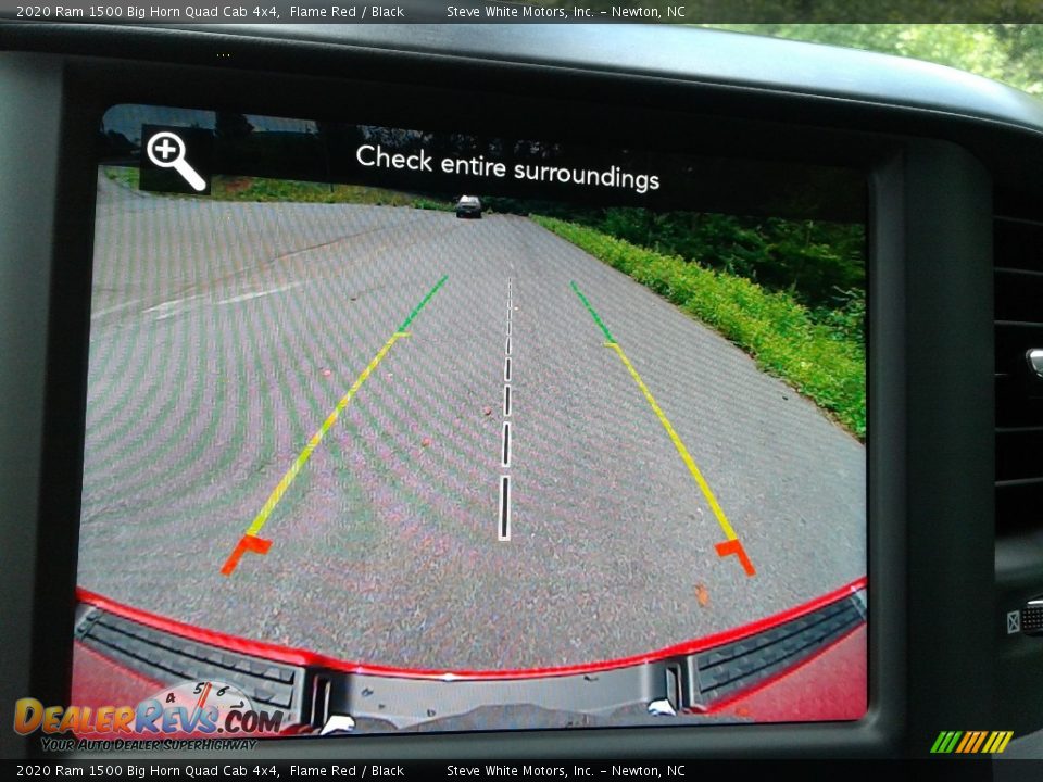 2020 Ram 1500 Big Horn Quad Cab 4x4 Flame Red / Black Photo #25