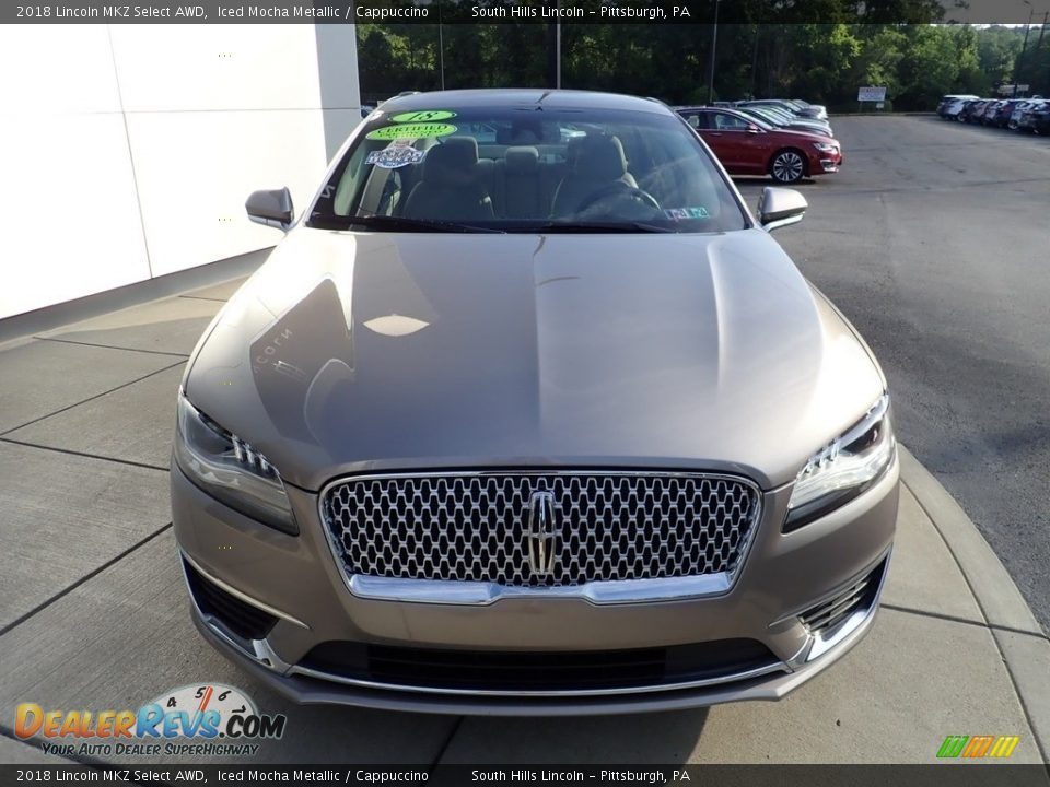 2018 Lincoln MKZ Select AWD Iced Mocha Metallic / Cappuccino Photo #8