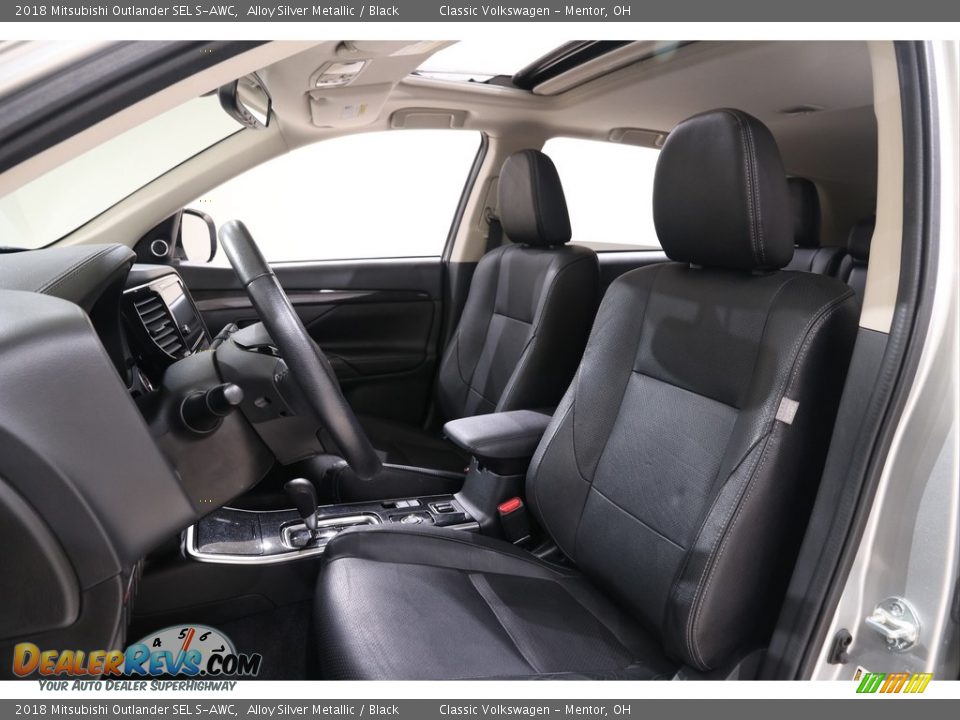 2018 Mitsubishi Outlander SEL S-AWC Alloy Silver Metallic / Black Photo #5