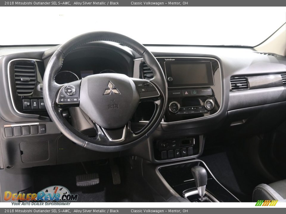 2018 Mitsubishi Outlander SEL S-AWC Alloy Silver Metallic / Black Photo #6