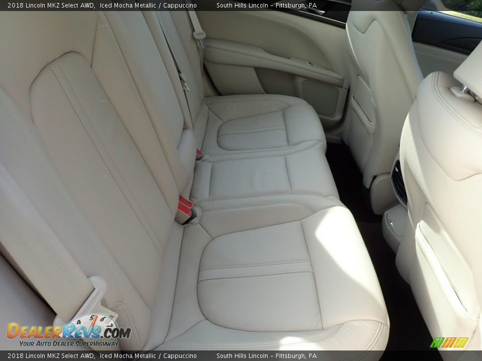 Rear Seat of 2018 Lincoln MKZ Select AWD Photo #14