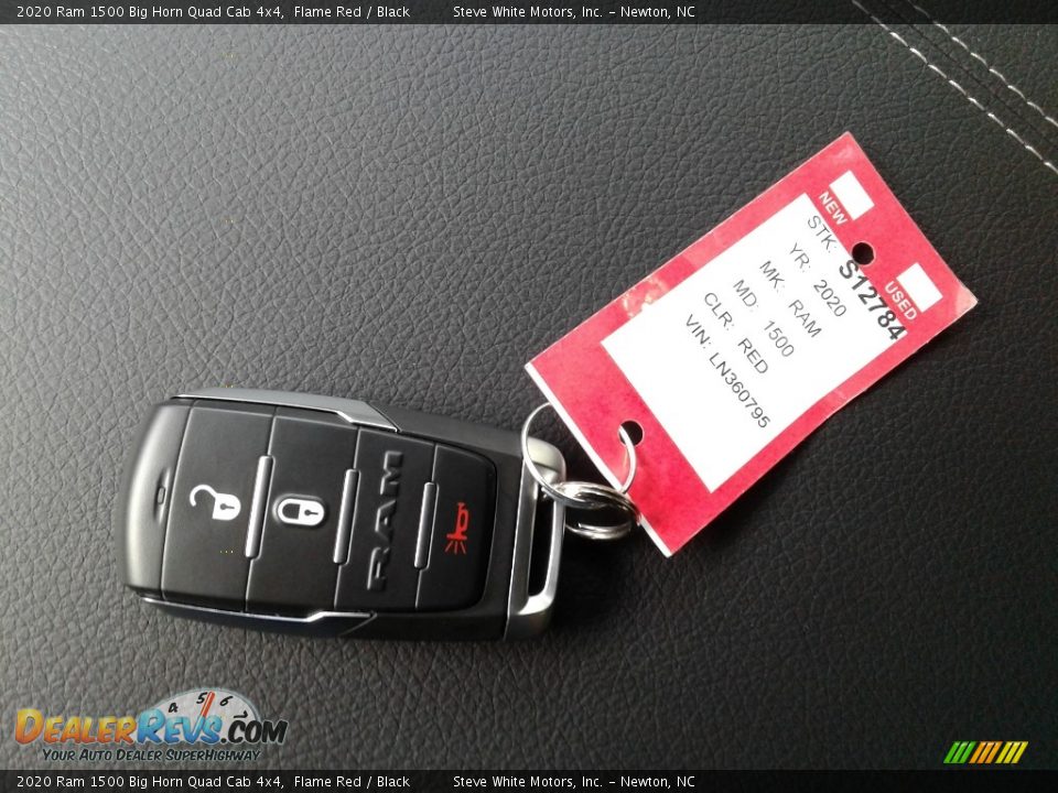 2020 Ram 1500 Big Horn Quad Cab 4x4 Flame Red / Black Photo #32