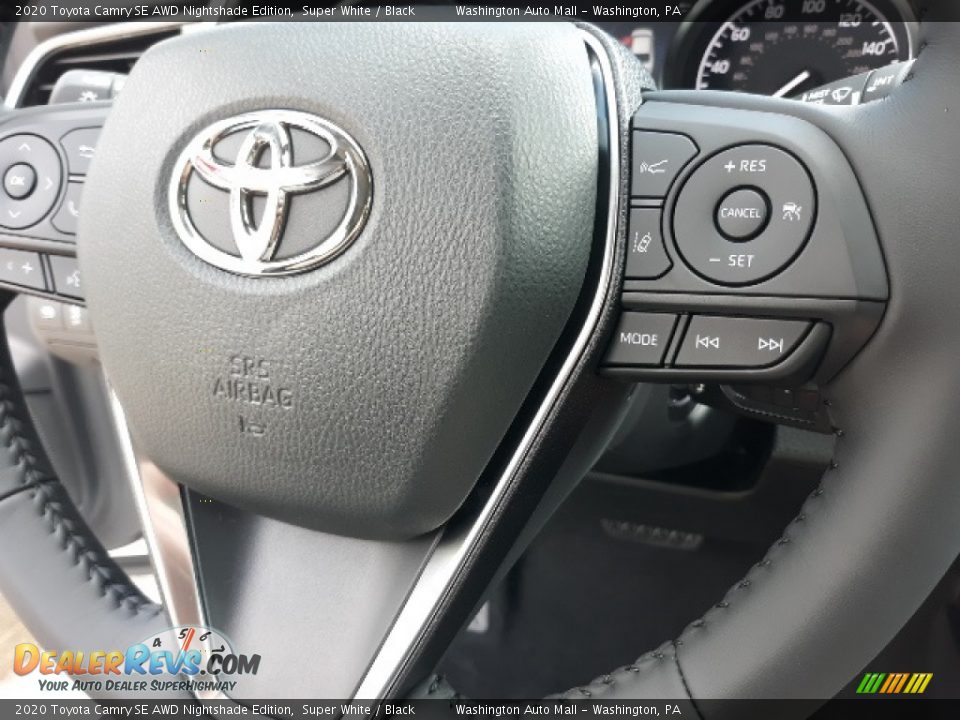 2020 Toyota Camry SE AWD Nightshade Edition Steering Wheel Photo #14