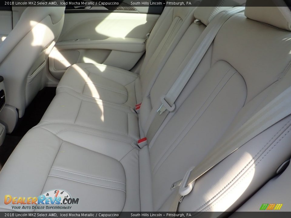 Rear Seat of 2018 Lincoln MKZ Select AWD Photo #16