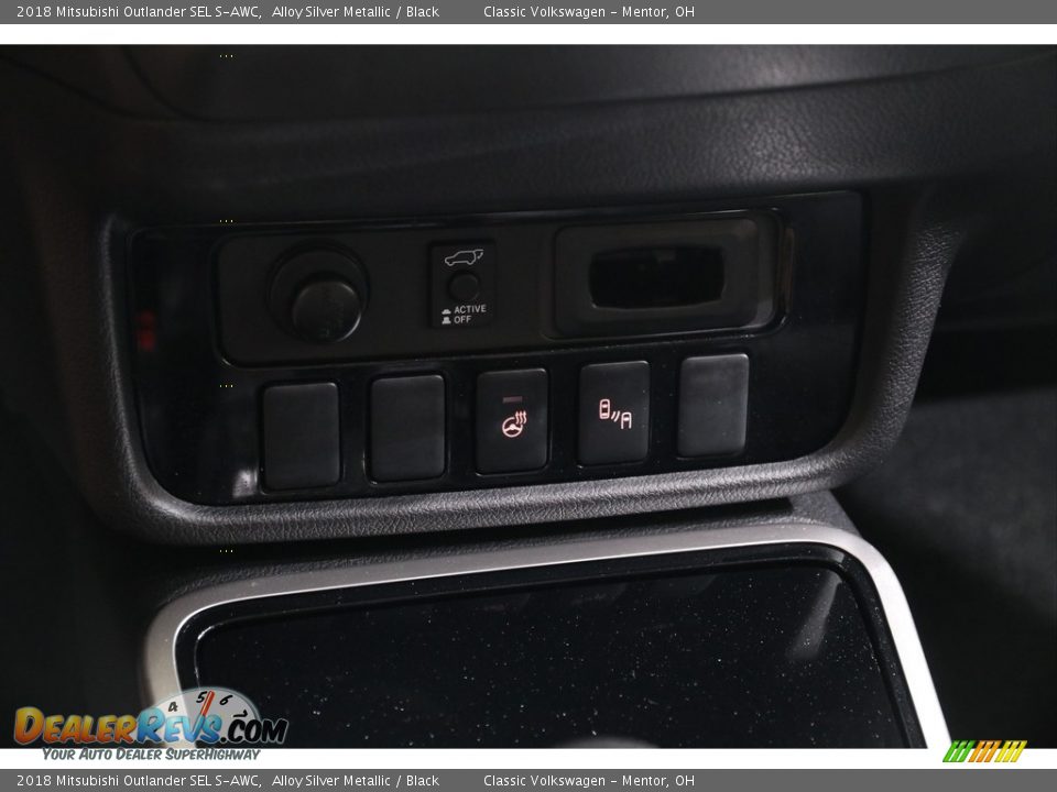 2018 Mitsubishi Outlander SEL S-AWC Alloy Silver Metallic / Black Photo #14