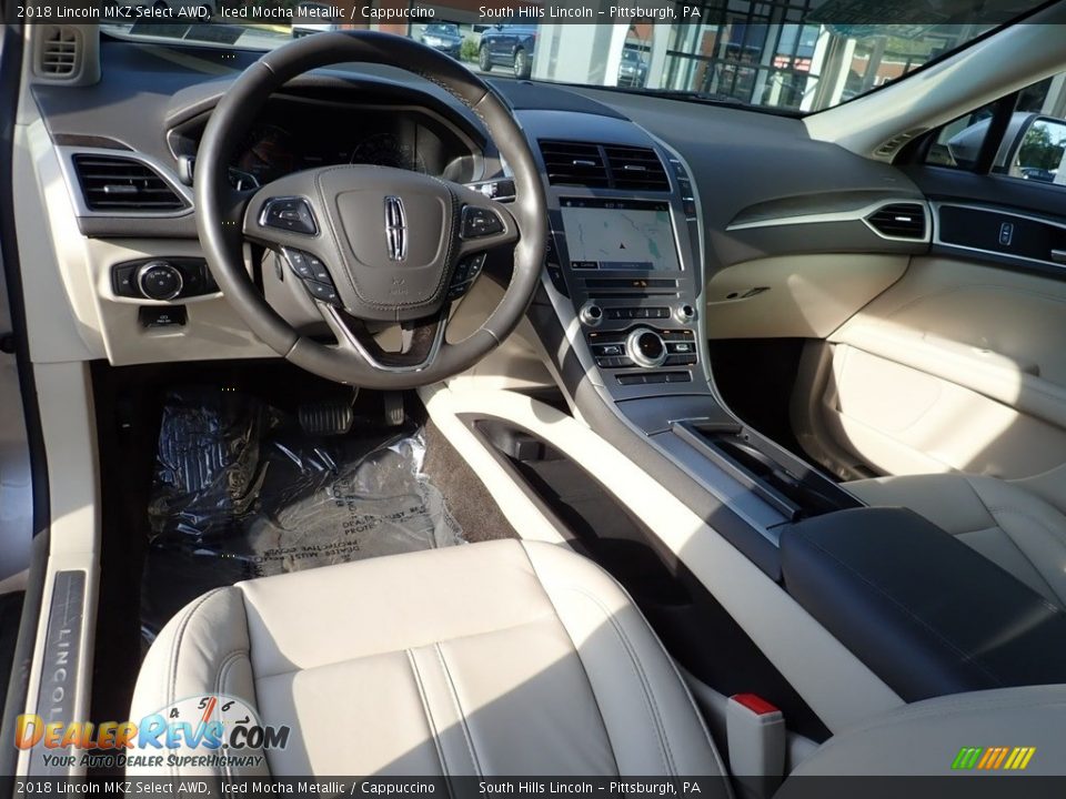 Cappuccino Interior - 2018 Lincoln MKZ Select AWD Photo #17