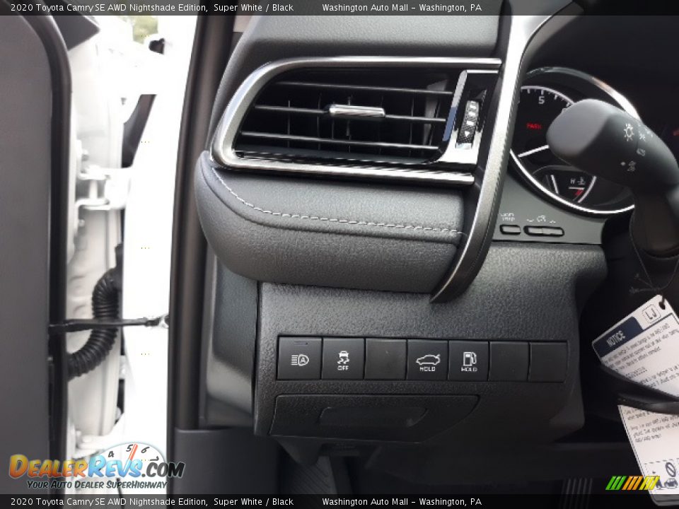 Controls of 2020 Toyota Camry SE AWD Nightshade Edition Photo #18
