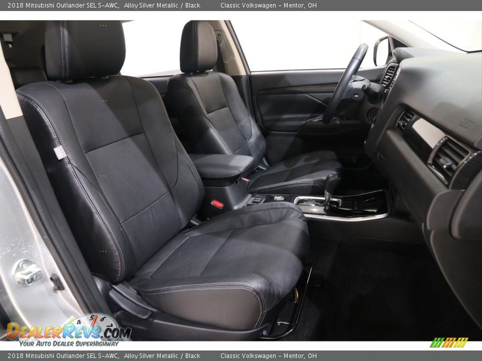 2018 Mitsubishi Outlander SEL S-AWC Alloy Silver Metallic / Black Photo #17