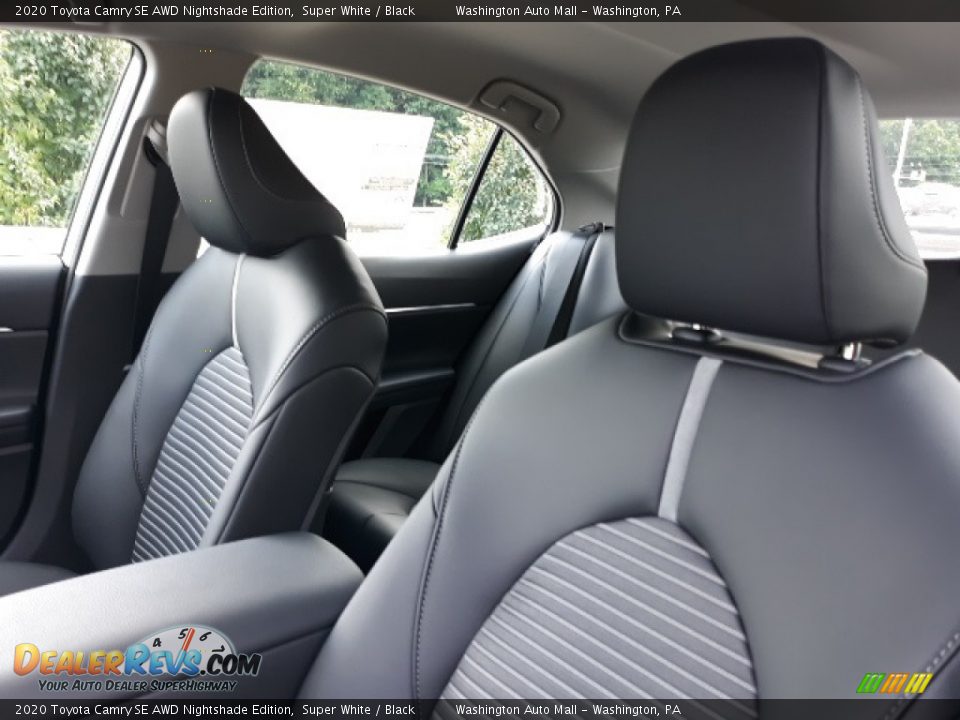 Front Seat of 2020 Toyota Camry SE AWD Nightshade Edition Photo #20