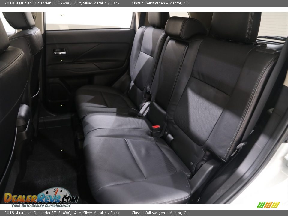 2018 Mitsubishi Outlander SEL S-AWC Alloy Silver Metallic / Black Photo #19
