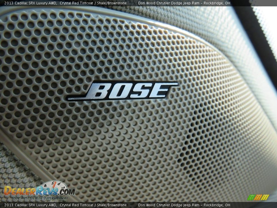 2013 Cadillac SRX Luxury AWD Crystal Red Tintcoat / Shale/Brownstone Photo #3