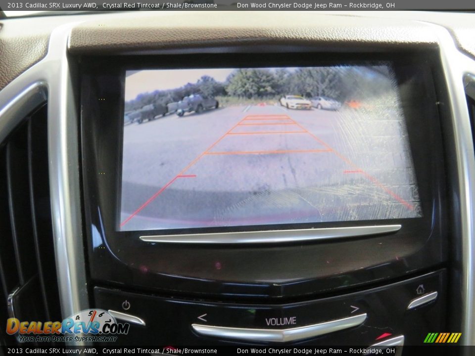 2013 Cadillac SRX Luxury AWD Crystal Red Tintcoat / Shale/Brownstone Photo #4