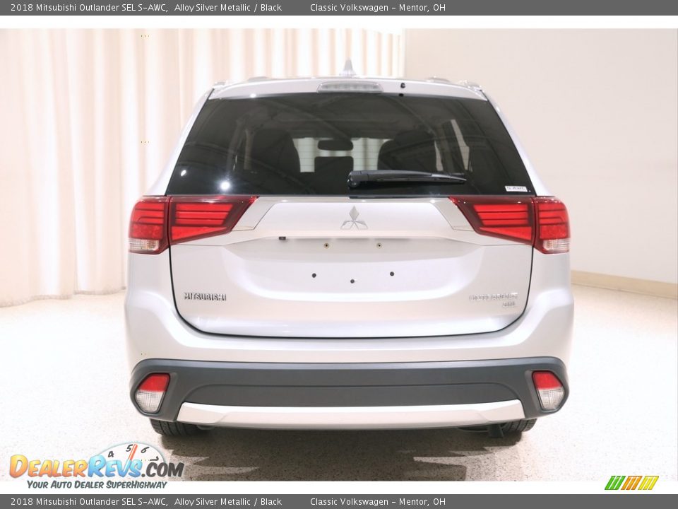 2018 Mitsubishi Outlander SEL S-AWC Alloy Silver Metallic / Black Photo #21