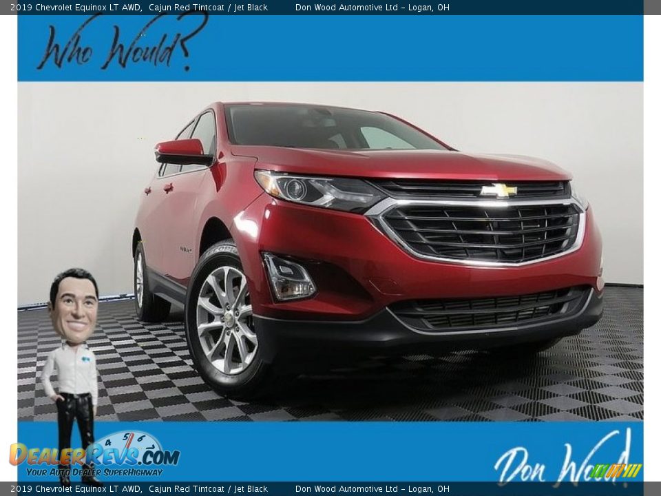 2019 Chevrolet Equinox LT AWD Cajun Red Tintcoat / Jet Black Photo #1