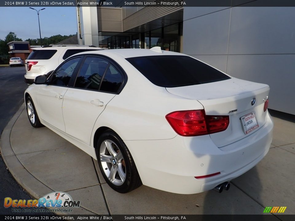 2014 BMW 3 Series 328i xDrive Sedan Alpine White / Black Photo #3