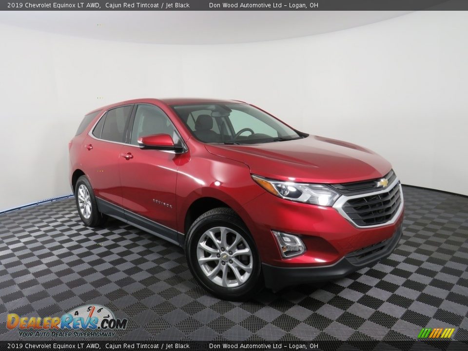 2019 Chevrolet Equinox LT AWD Cajun Red Tintcoat / Jet Black Photo #3