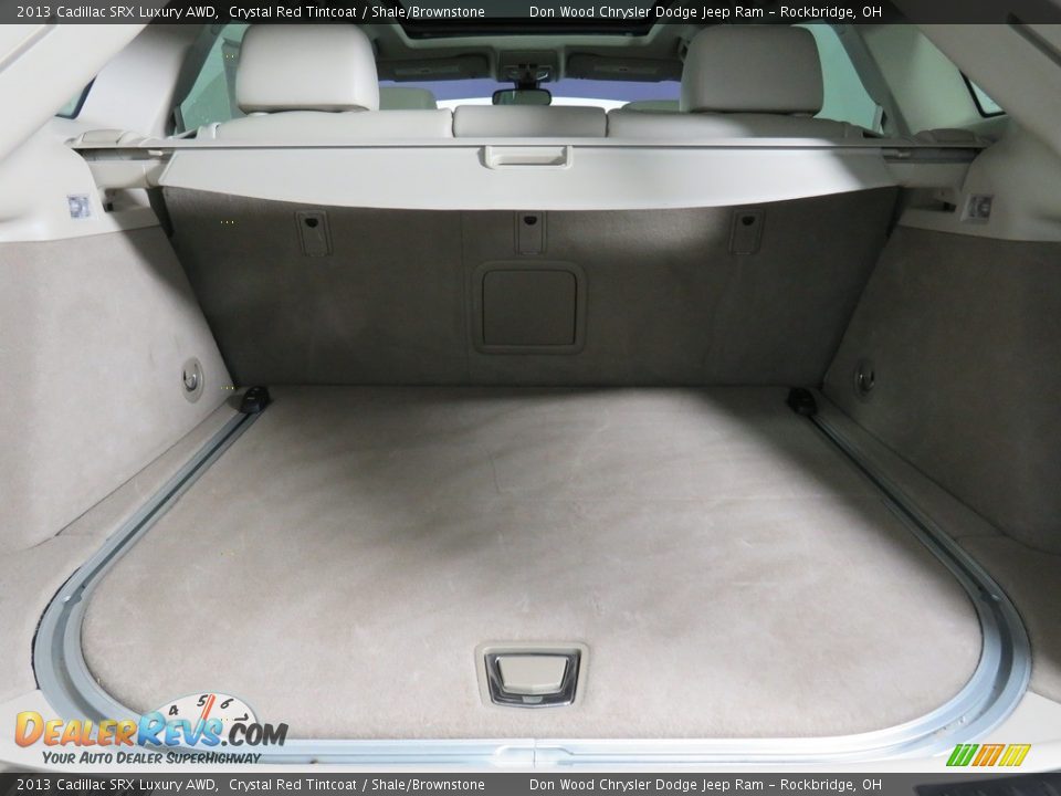 2013 Cadillac SRX Luxury AWD Crystal Red Tintcoat / Shale/Brownstone Photo #16