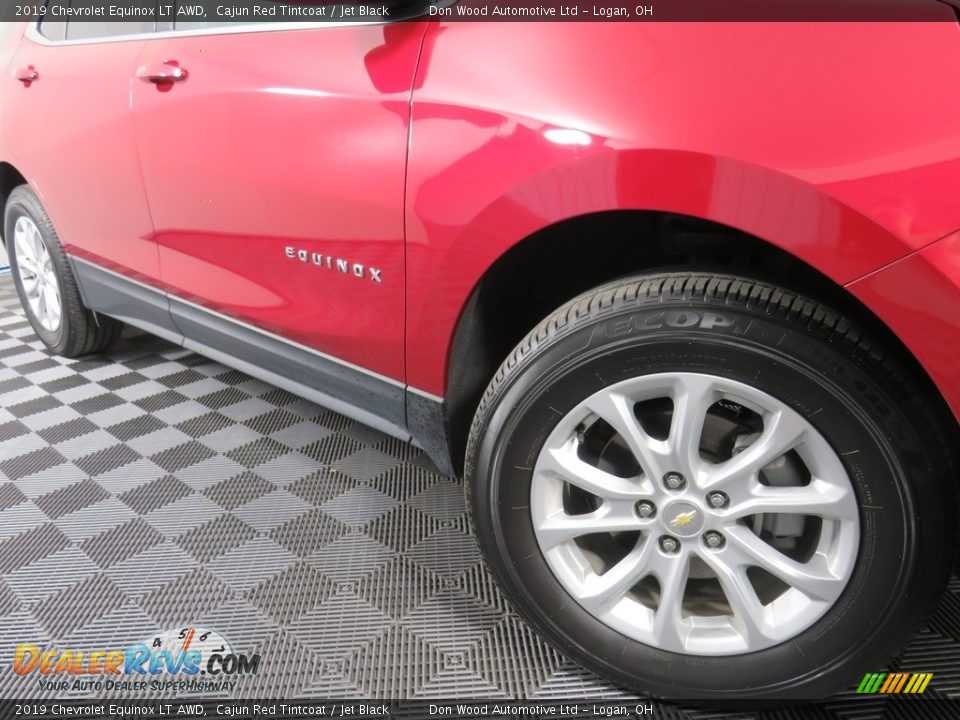 2019 Chevrolet Equinox LT AWD Cajun Red Tintcoat / Jet Black Photo #4