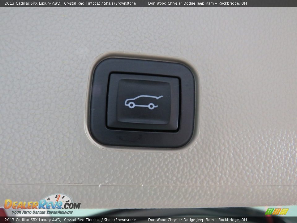 2013 Cadillac SRX Luxury AWD Crystal Red Tintcoat / Shale/Brownstone Photo #17