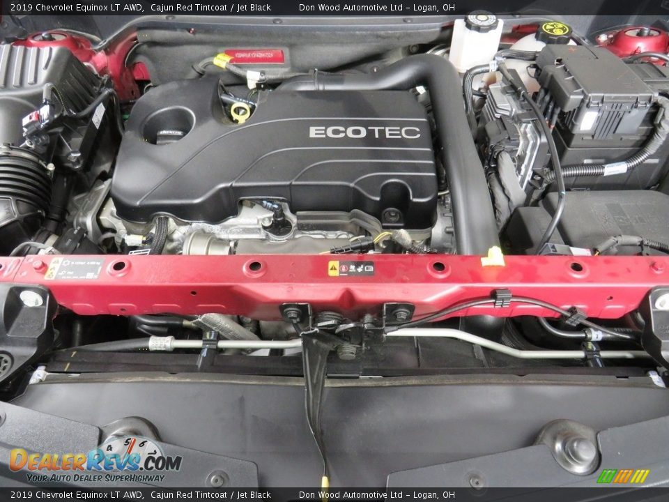 2019 Chevrolet Equinox LT AWD Cajun Red Tintcoat / Jet Black Photo #7
