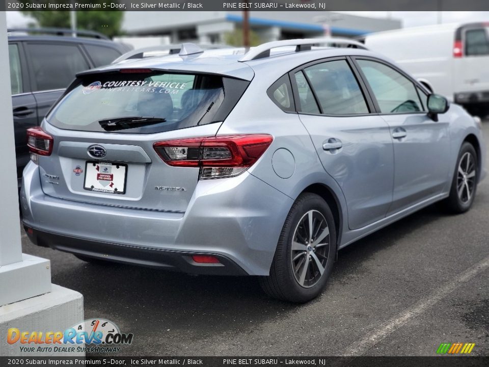 2020 Subaru Impreza Premium 5-Door Ice Silver Metallic / Black Photo #4