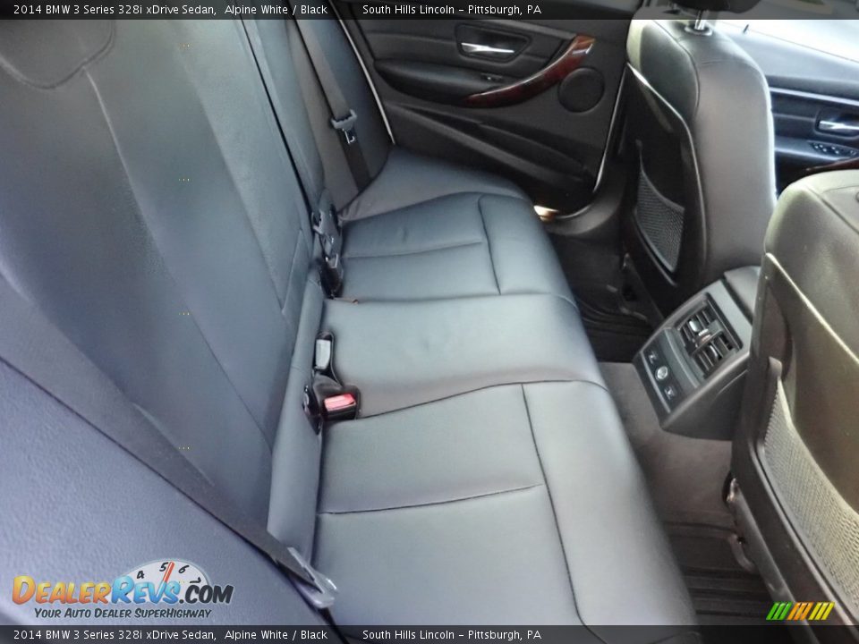 Rear Seat of 2014 BMW 3 Series 328i xDrive Sedan Photo #14